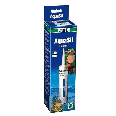 Abbildung von JBL GmbH &amp; Co. KG Aquariendeko AquaSil Aquaristik Aquarienkleber Schwarz 310 ml