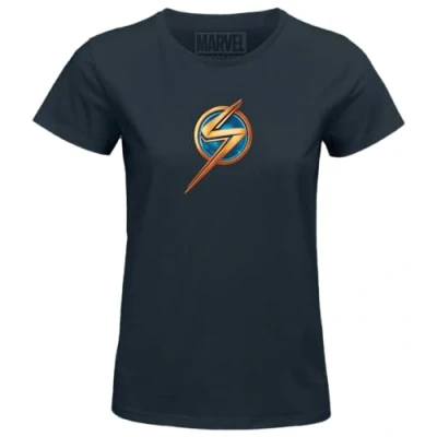 Abbildung von Marvel Damen womavlsts014 T Shirt, Marineblau, X Large