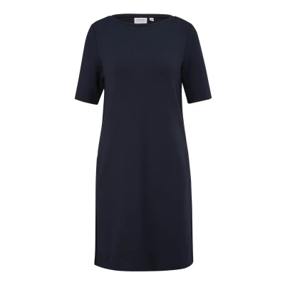 Abbildung von comma casual identity Freizeitkleid, Damen, Größe: 34, Navy