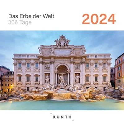 Abbildung von Das Erbe der Welt KUNTH 366 Tage Abreißkalender 2024: Tägliche Inspiration in Bild und Text. Kalender zum Aufhängen oder Aufstellen. (KUNTH 365 Tage)