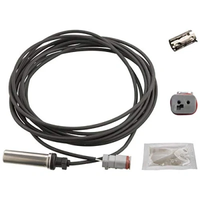 Abbildung von FEBI BILSTEIN 103765 ABS Sensor Hinterachse rechts mit Fett, Hülse 1150 5520 5630 RENAULT TRUCKS: Premium 2