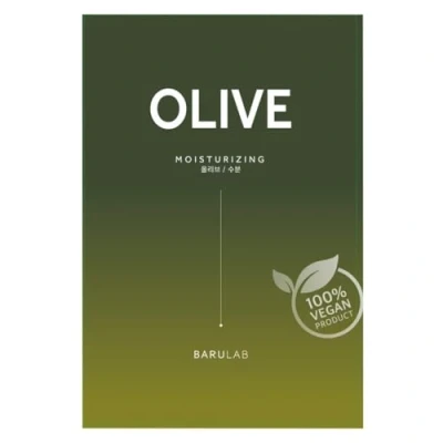 Abbildung von BARULAB Vegane Sheet Mask Olive, 20 ml