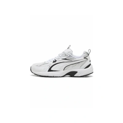 Abbildung von Puma Milenio Tech Sneakers Unisex Schuhe White/Black/Silver Größe: 38