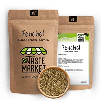 Abbildung von 500 g Fenchel ganz Fenchelsamen Samen Aromatisch Fencheltee Tee Gewürz