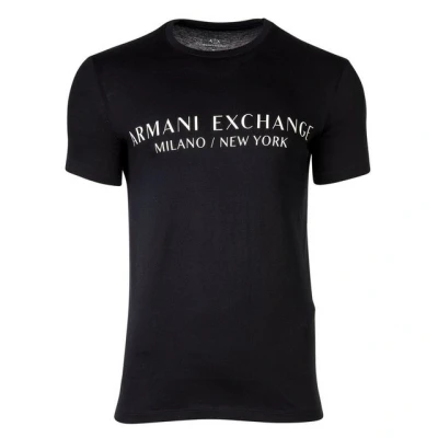 Abbildung von Armani Exchange Tshirt print, Herren, Größe: XL, Marine