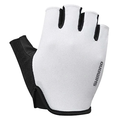 Abbildung von SHIMANO Unisex Adult Atemwegshandschuhe Handschuhe, Weiß, one Size