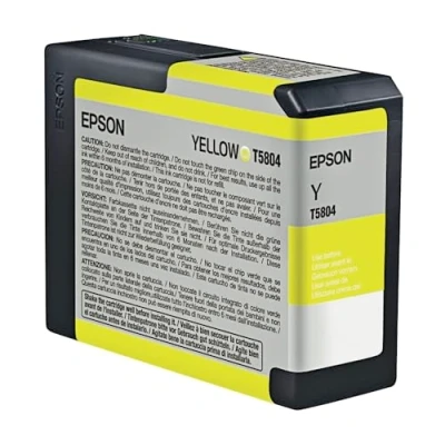 Abbildung von Epson T580 (C13T580400) Gelb Druckerpatrone