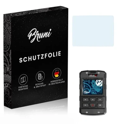 Abbildung von Bruni Schutzfolie kompatibel mit XP Detectors Deus II Folie, glasklare Displayschutzfolie (2X)