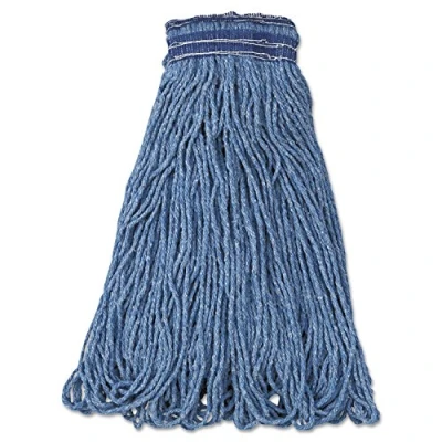 Abbildung von Rubbermaid Universal Haarband Blau Blend Mop, 24oz, blau, 1