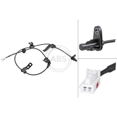 Abbildung von A.B.S. 32317 ABS Sensor aktiver 990mm 1040mm 28mm weiß HYUNDAI: ix35, ix35 Kastenwagen, KIA: Sportage III