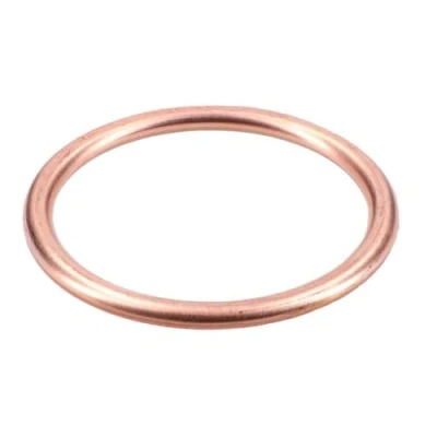 Abbildung von 2EXTREME Auspuffkrümmer Dichtung Kupfer 28x34mm kompatibel für Simson S SR 50 51 53 70 80 83 2T 3 4 Gang