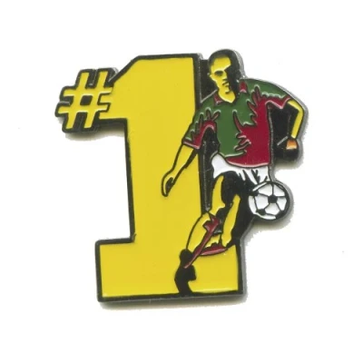Abbildung von Fußball Fussball EM WM Bundesliga Soccer Badge Hobby Sport Pin Anstecker 0020