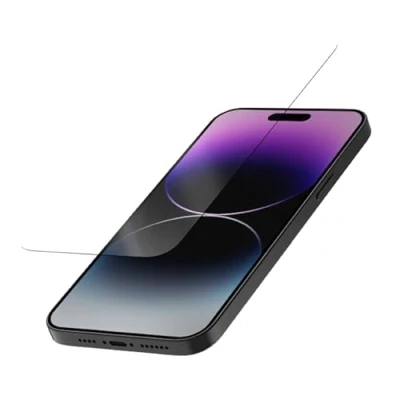 Abbildung von Quad Lock Displayschutz aus Temperglas für iPhone 14 Pro Max
