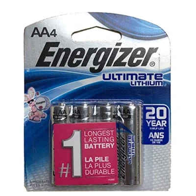 Abbildung von Energizer L91BP 4 Ultimate Lithium AA Batterien pro Packung