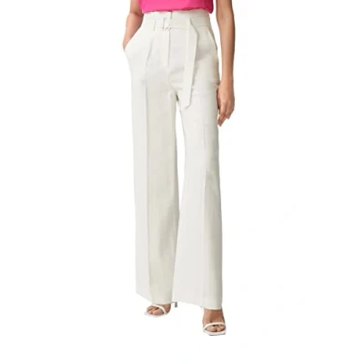 Abbildung von comma Loose À PLIS DE Permanents Stoffhose, Damen, Größe: 42x32, Weiß
