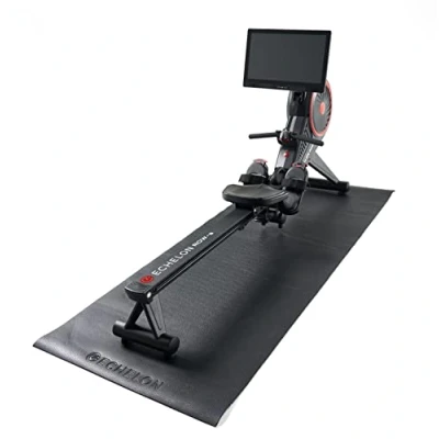 Abbildung von Echelon Fitness Schutzmatte für den Innenbereich, 99 x 229 cm, Schwarz