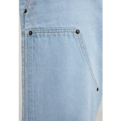Abbildung von Urban Classics OPEN EDGE TWO KNEE Jeans Shorts, Herren, Größe: W30, New light blue washed