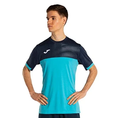 Abbildung von Joma Herren Montreal T Shirt, Türkis, fluoreszierend, Marineblau, XXXL