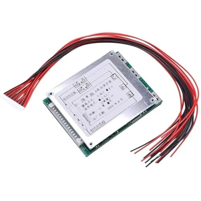 Abbildung von TECNOIOT 1PCS 16S 60V 35A Li Ion Lithium 18650 Batterie BMS PCB Schutzplatine mit Balance
