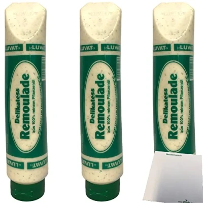 Abbildung von Luvat Delikatess Remoulade 3er Pack (3x875 ml Tube) + usy Block