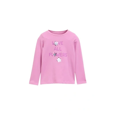 Abbildung von TOM Tailor Langarmshirt für Kinder, Größe: 92/98, Flashy mauve