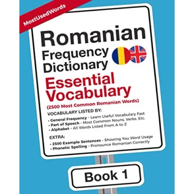 Abbildung von Romanian Frequency Dictionary Essential Vocabulary: 2500 Most Common Words (Learn with the Dictionaries, Band 1)