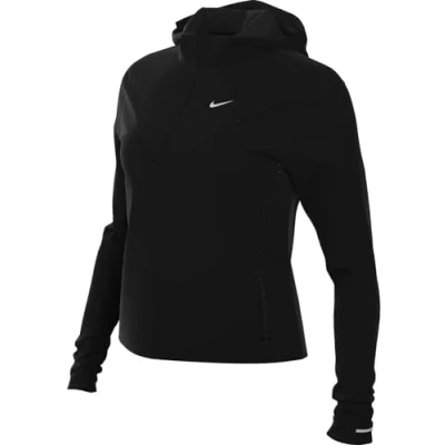 Abbildung von Nike Performance Swift Laufjacke, Damen, Größe: XS, Black/reflective silver
