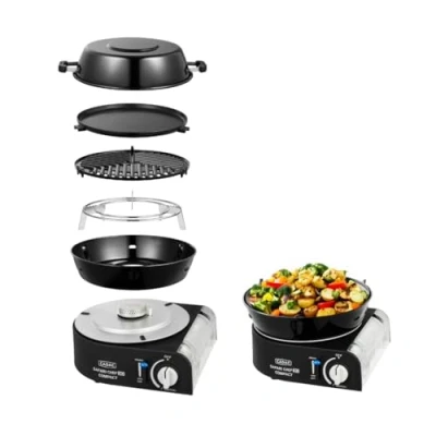 Abbildung von CADAC Safari Chef Compact 30 Stahl Aluminium Kunststoff Gas Barbecue