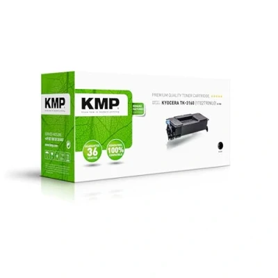 Abbildung von KMP Toner K T80 schwarz kompatibel zu KYOCERA TK 3160