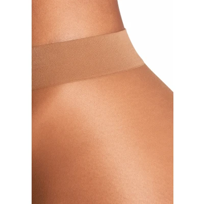 Abbildung von FALKE Damen Strumpfhose Pure Matt 20 DEN W TI transparent einfarbig 1 Stück, Braun (Hazel 5187) neu umweltfreundlich, S