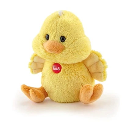 Abbildung von Trudi TUDF7000 Sweet Collection Kleines Küken ca. 9 cm, Größe XXS, Stofftier mit weichen Materialien und liebevollen Details, Plüschtier Flügelchen, waschbar, Kuscheltier für Kinder &amp; Babys, Gelb