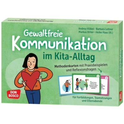Abbildung von Gewaltfreie Kommunikation im Kita Alltag: Methodenkarten mit Praxisbeispielen und Reflexionsfragen. Empathische Konfliktkultur ohne Vorurteile: für ... Teamentwicklung &amp; Qualitätsmanagement)