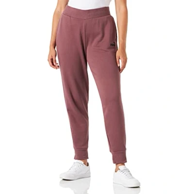 Abbildung von PUMA Damen ESS Sweatpants FL Cl (S) Plus Strickhose, Dusty Plum, XL