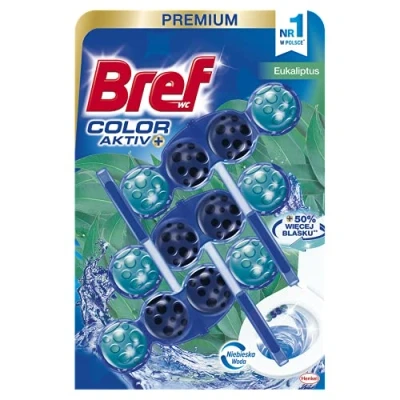Abbildung von Bref Color Aktiv Eukalyptus WC Anhänger 3x50g