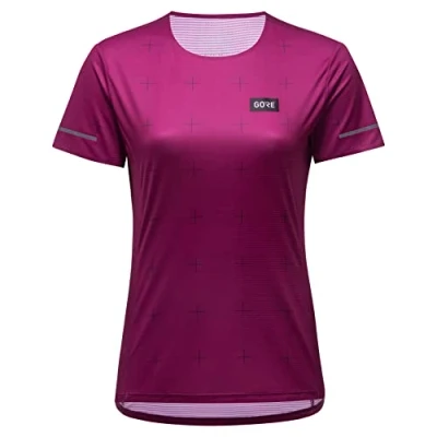 Abbildung von Gore Wear Contest Daily Tshirt print, Damen, Größe: 40, Lila