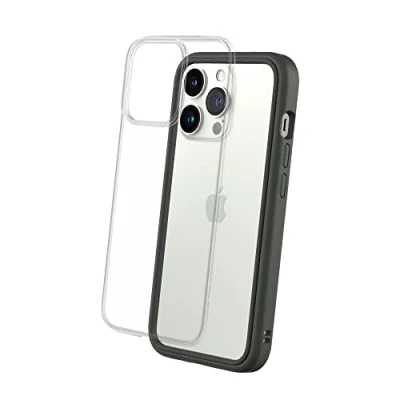 Abbildung von RhinoShield Modulares Case kompatibel mit [iPhone 13 Pro] Mod NX Anpassbare &amp; stoßdämpfende Schutzhülle im schlanken Design 3.5 Meter Fallschutz Graphite