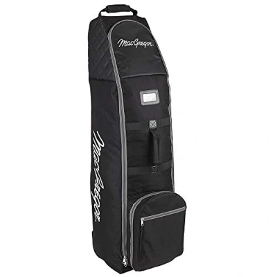 Abbildung von MACGREGOR Herren MAC003 VIP Golf Reisetasche Schwarz/Grau zum Schutz der Golftasche und Golfschläger, Einheitsgröße