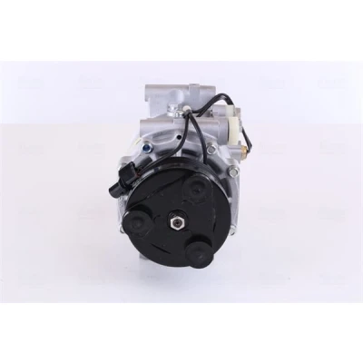Abbildung von NISSENS 890879 Kompressor MSC90C 12V PAG 56 R134a mit Kompressoröl, Magnetkupplung, ohne Diode