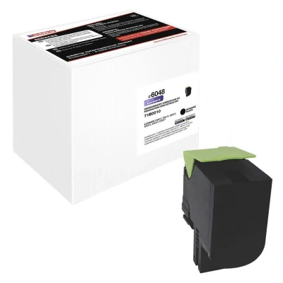 Abbildung von edding Toner EDD 6048 schwarz kompatibel zu LEXMARK 71B0010/71B20K0