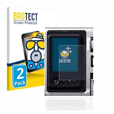 Abbildung von BROTECT Entspiegelungs Schutzfolie für Fujifilm Instax Mini Evo (2 Stück) Matte Displayschutz Folie, Anti Reflex, Fingerprint