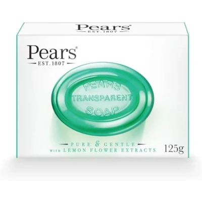Abbildung von 3x Pears Transparent Lemon Extract Oil Clear Soap 125g by