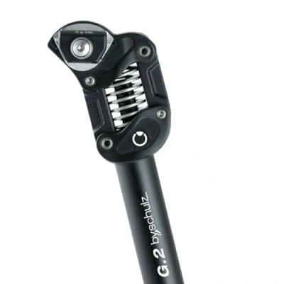 Abbildung von BySchulz Parallelogramm Sattelstütze G2 ST 34,9/450mm (125 150 Kg) schwarz