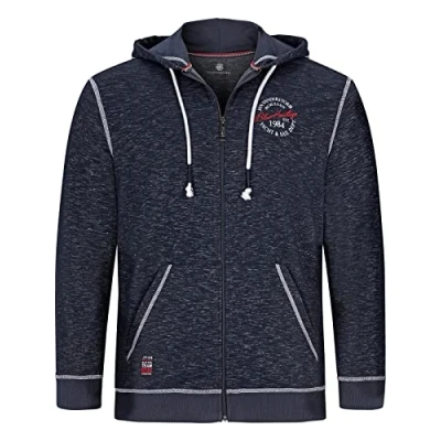 Abbildung von Jan Vanderstorm Jokora Sweatjacke, Herren, Größe: XL, Dark blue