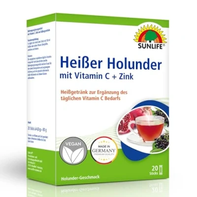 Abbildung von SUNLIFE® Heißer Holunder Sticks 80 g