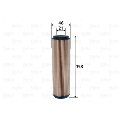 Abbildung von VALEO 586597 Ölfilter Filtereinsatz MERCEDES BENZ: E Klasse Limousine, C T modell