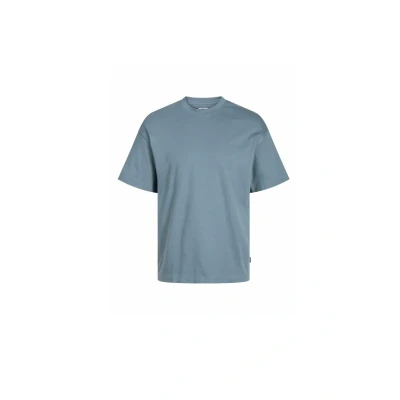 Abbildung von Jack &amp; Jones Kurzarm Dropped Shoulder Tshirt basic, Herren, Größe: Small, Goblin blue