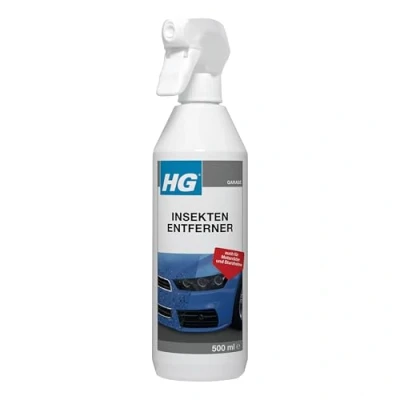 Abbildung von HG Insekten Entferner, Entfernt und Schmutzablagerungen von Windschutzscheibe, Motorhaube, Stoßstange, Fenster, Helme usw. 500 ml Spray