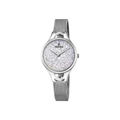 Abbildung von Festina Damen Analog Quarz Uhr mit Edelstahl Armband F20331/1