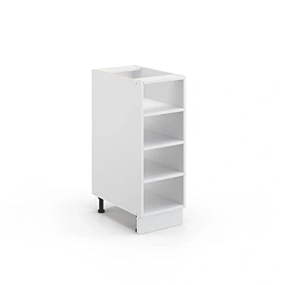 Abbildung von Vicco Unterschrank Fame Line, Weiß/Weiß, 30 cm ohne Arbeitsplatte