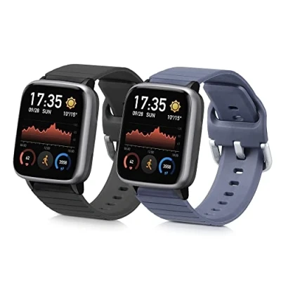 Abbildung von kwmobile Uhrenarmband 2x Sportarmband für Willful Fitnesstracker / Smartwatch, Armband TPU Silikon Set